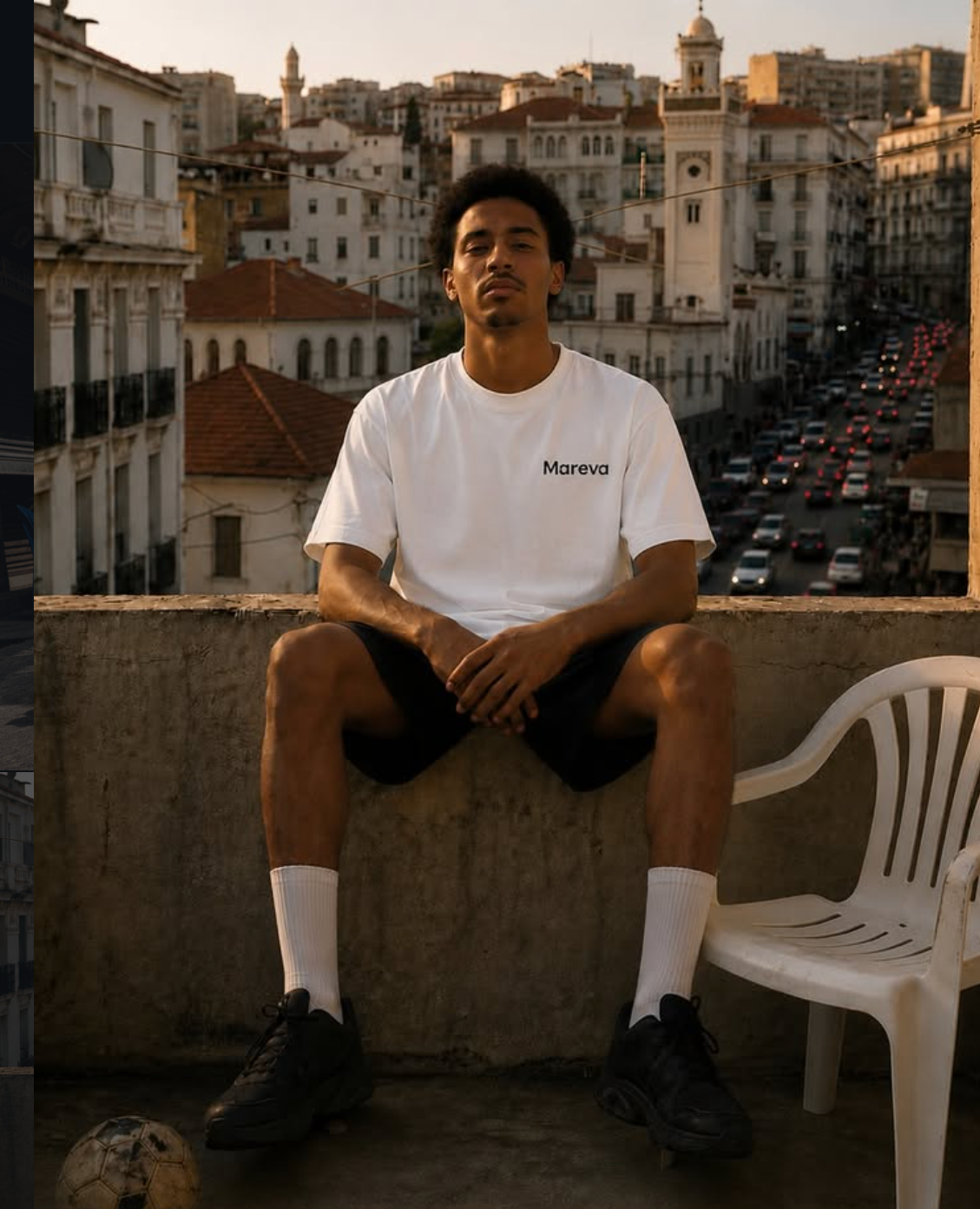 Sun & Moon Tee White