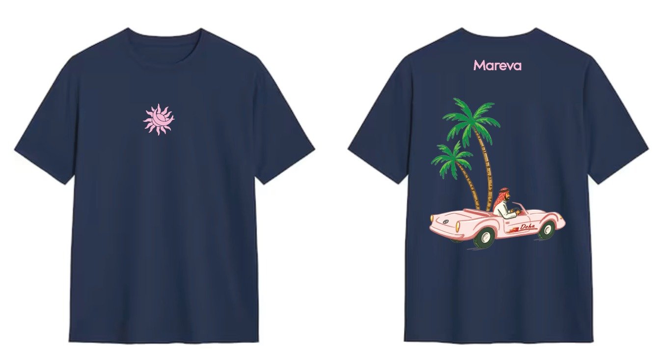 Navy tee